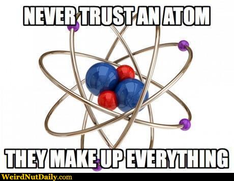 when atoms join together they form